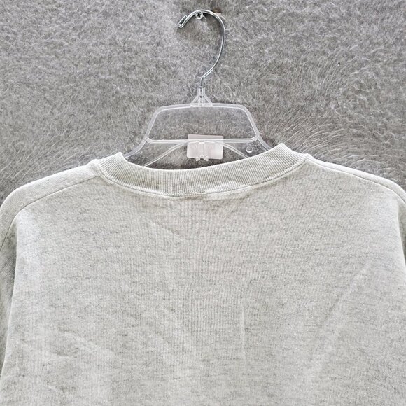 VINTAGE 90s New York City Men Sweater XL Gray Statue Of Liberty Long Sleeve READ - Picture 8 of 9